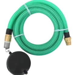 Hot sugeslange med messingkoblinger 1,1" 20 m PVC grøn - Haveslanger Vanding