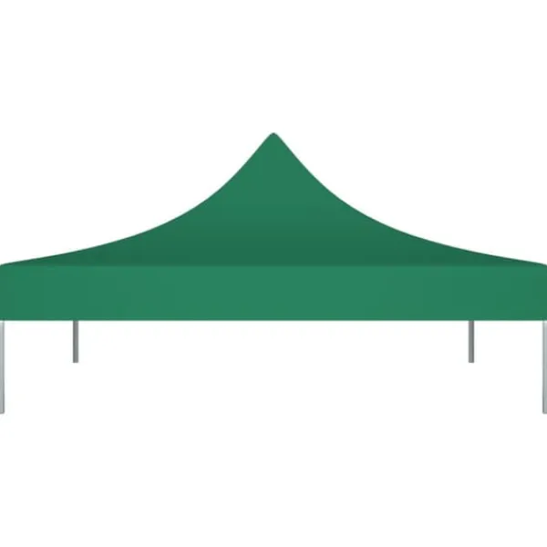 Outlet tag til festtelt 3x3 m 270 g/m² grøn - Festtelte & havepavilloner – tage Telte & Lysthuse