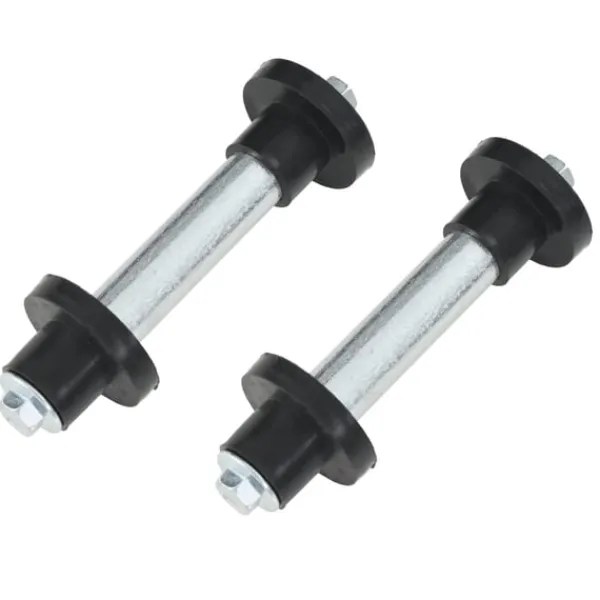 Outlet trillebørshjul med aksel 2 stk. massivt PU 4.00-8 390 mm Haveværktøj