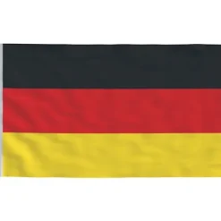 Clearance Tyskland flag og flagstang 6,23 m aluminium - Flag & vimpler Flag & Vindposer