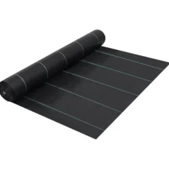 vidaXL Haveduge^ukrudtsdug 2x5 m PP sort - Ukrudtsduge
