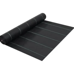 vidaXL Haveduge^ukrudtsdug 1x10 m PP mat sort - Ukrudtsduge