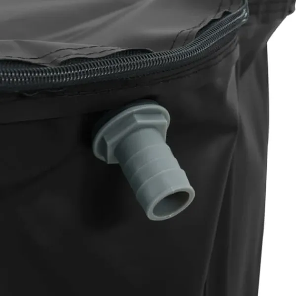 vidaXL Regntønder^vandtank med hane sammenfoldelig 500 l PVC - Vandingsartikler