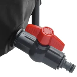 vidaXL Regntønder^vandtank med hane sammenfoldelig 500 l PVC - Vandingsartikler