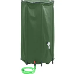 vandtank med hane sammenfoldelig 380 l PVC - Vandingsartikler Regntønder