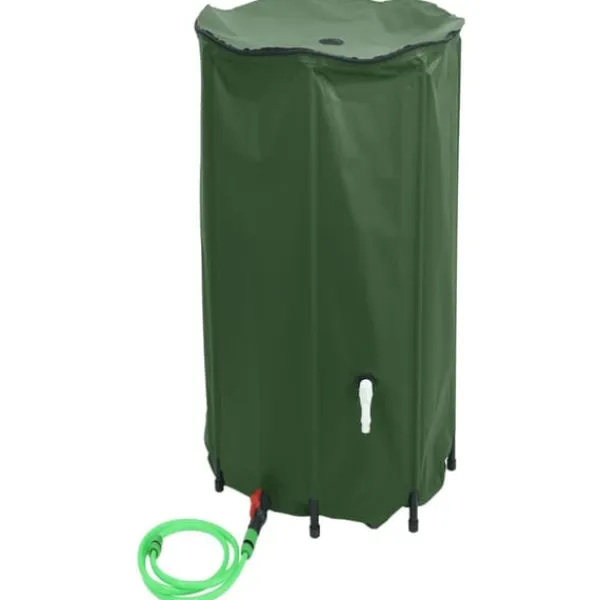vandtank med hane sammenfoldelig 380 l PVC - Vandingsartikler Regntønder