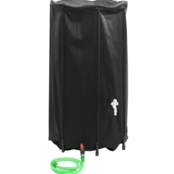 Best vandtank med hane sammenfoldelig 380 l PVC - Vandingsartikler Regntønder
