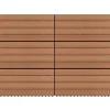 vidaXL Havedekorationer^WPC-fliser 60 x 30 cm 6 stk. 1 m² brun - Gulve