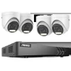 New Videoovervågningssystem, 8CH, 5MP opløsning, 30m kabel længde,2T, 8CH DVR 4Pcs Kits Sikkerhedsmonitorer & Videokameraer