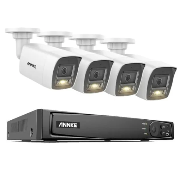 Best Videoovervågningssystem, 8MP opløsning, IP67 vejrbestandig,Ingen Sikkerhedsmonitorer & Videokameraer