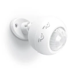 Best Videx infrarød bevægelses- og lyssensor IP20 effekt 1200W rækkevidde 8m vinkel 360° Bevægelsesdetektorer