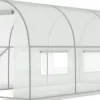 Clearance Hobby Drivhus 4.5x2x2m - Holdbart, UV-bestandigt, 9m² dyrkningsareal Drivhus