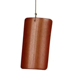 Vinddekoration^Vindspil, Bambus spidst tag, 68x14x7 cm, Brun