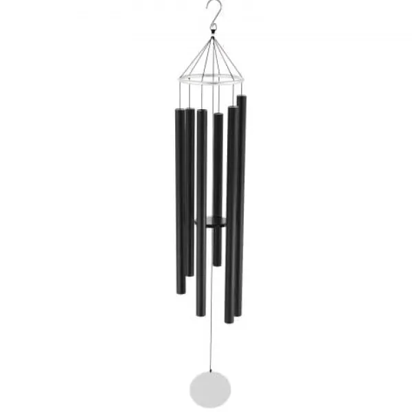 New Vindspil, 167,7x25 cm, Sort, Aluminium Vinddekoration