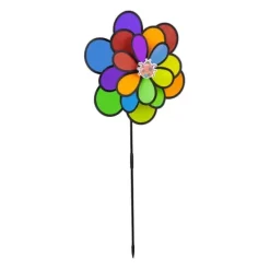 Vinddekoration^Vindspinner, 36,5x14x86,5 cm, Flerfarvet