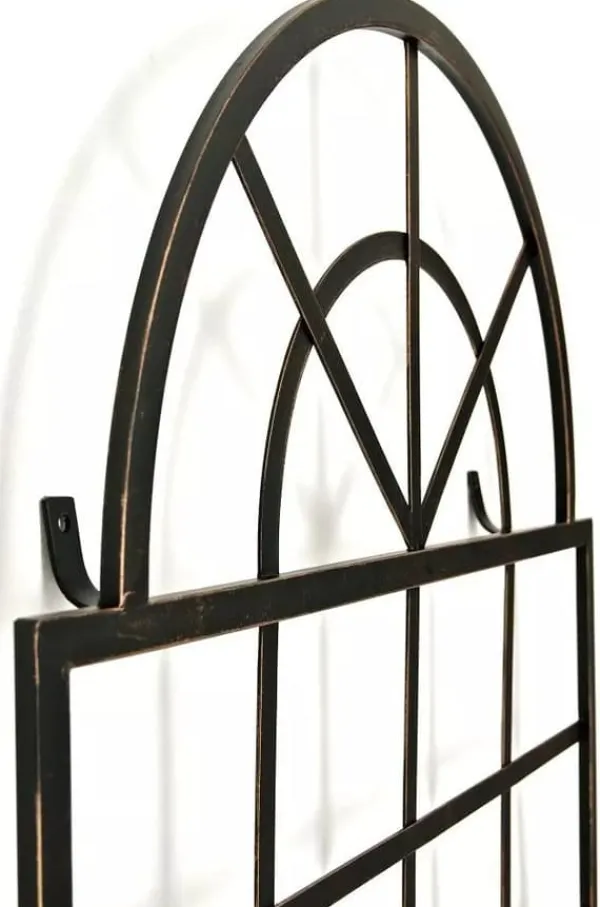 Clearance Viva Handcrafted Metal Trellis - Antique Bronze Finish, 180cm Height Krukker & Plantebeholdere