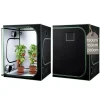 Drivhus^Væksttelt sæt - Indendørs plantetelt - 150 x 150 x 200 cm - Fuldspektrum LED vækstlys - Ventilationssystem - 600D højreflekterende Mylar