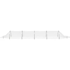 Drivhus^Væksttunneller til planter - 4 stk. 1,5x5 m | Materiale: Glasfiber og PP