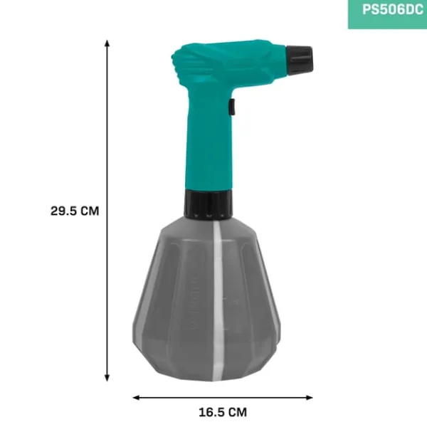 Elektrisk Sprayflaske - 4V | 1L | Batteridrevet - opladelig | Inkl. USB-C-kabel Haveværktøj