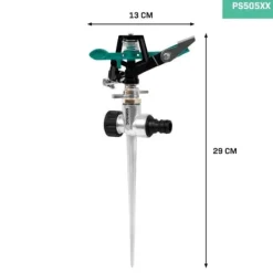 Clearance Impulsvander - Metal pulserende sprinkler – cirkel & sektor – op til 450 m² Vanding