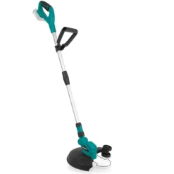 Vonroc Havemaskiner^Sæt Plæneklipper 20V – 32 cm og Græstrimmer | 30L | Drift på én akku! | Inkl. 4.0Ah Akku og oplader