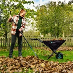 Hot Trillebør - 50 liter | Sammenklappelig | 30 kg / 50L Kapacitet – Letvægt – Pladsbesparende Haveværktøj