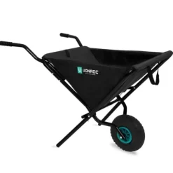 Outlet Trillebør - 50 liter | Sammenklappelig | 30 kg / 50L Kapacitet – Letvægt – Pladsbesparende Haveværktøj