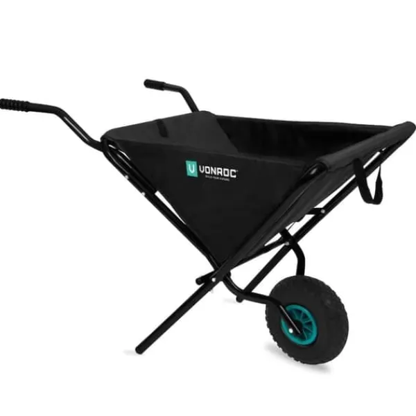 Outlet Trillebør - 50 liter | Sammenklappelig | 30 kg / 50L Kapacitet – Letvægt – Pladsbesparende Haveværktøj