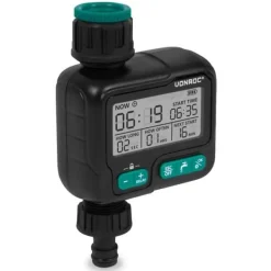 Vonroc Vanding^Vandtimer - Vandur - Digital | Automatisk Vanding | Justerbar Interval 1t–15d | Ekskl. 2x AA batterier
