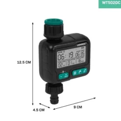 Vonroc Vanding^Vandtimer - Vandur - Digital | Automatisk Vanding | Justerbar Interval 1t–15d | Ekskl. 2x AA batterier