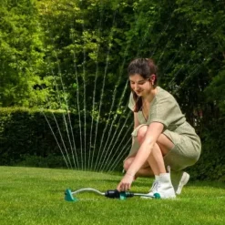 Vonroc Vanding^Vippevander - Havesprinkler – Oscillerende Sprinkler til Jævn Vanding | Vandingsareal: maks. 280 m² | Med Filter & Rensepind