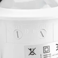 Bevægelsesdetektorer^110V-240V Justerbar Kropsbevægelse Bevægelse Loft Infrarød Sensor Detektor Lyspære Afbryder