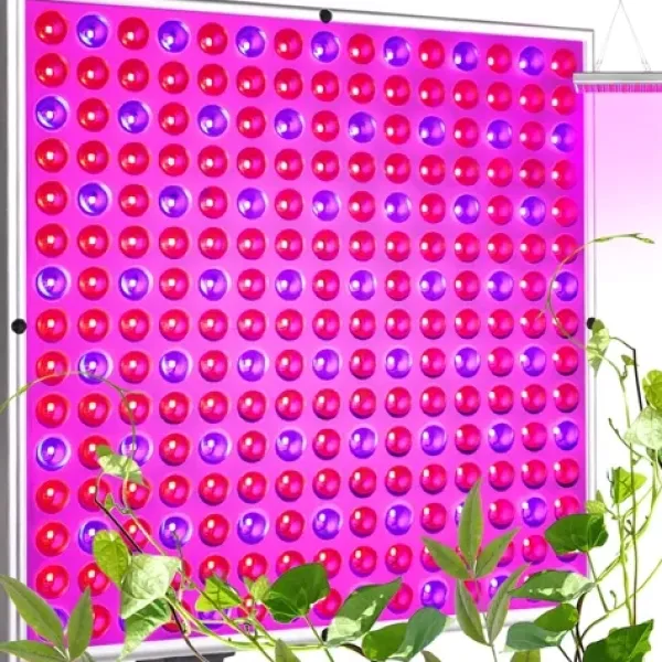 Krukkeplanter Indendørs^Væxtlampe Hængende LED-panel – Væxtbelysning