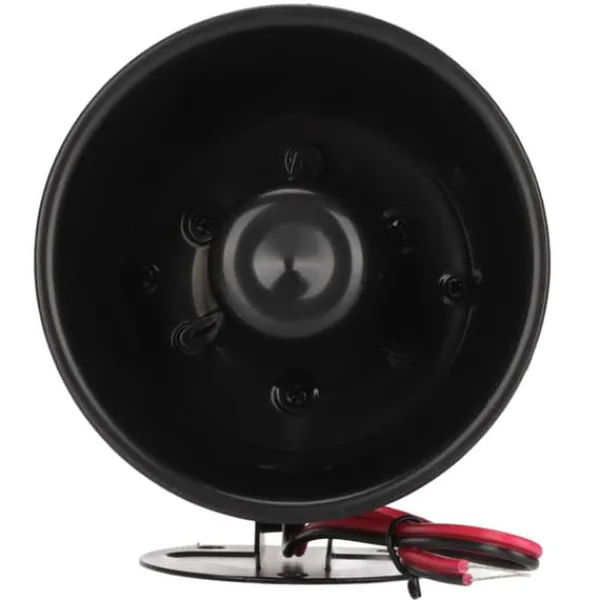 Sikkerhedslamper^15W hög decibel sirenhorn trådanslutet trädgård inbrottslarm horn larmsystem Siren DC6‑12V