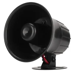 Sikkerhedslamper^15W hög decibel sirenhorn trådanslutet trädgård inbrottslarm horn larmsystem Siren DC6‑12V