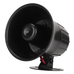 Sikkerhedslamper^15W hög decibel sirenhorn trådanslutet trädgård inbrottslarm horn larmsystem Siren DC6‑12V