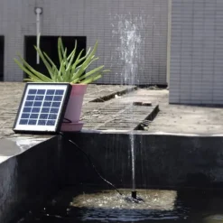 Springvand & Damme^1,5W miniature børsteløs akvariefontænedam solcelledrevet nedsænkbar vandpumpe