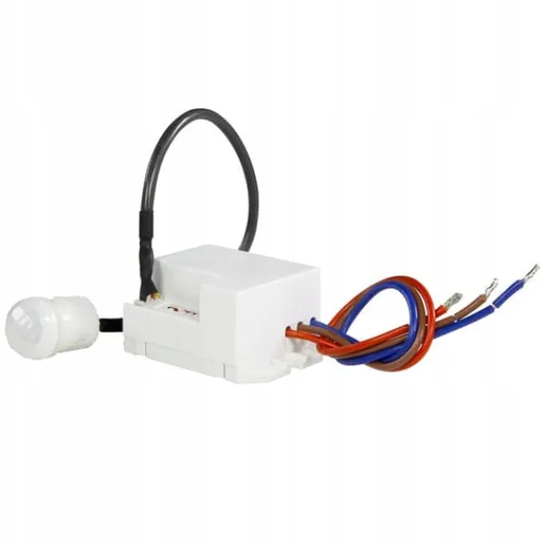 Clearance 800W PIR 120/360 graders miniature bevægelsessensor med MCR08 sonde Bevægelsesdetektorer