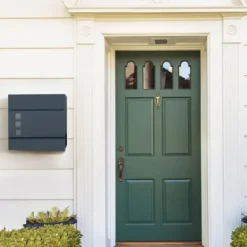 Wall Letterbox - Letterbox - Med avisboks - med lås - Anthriciet Postkasser & Brevindkast