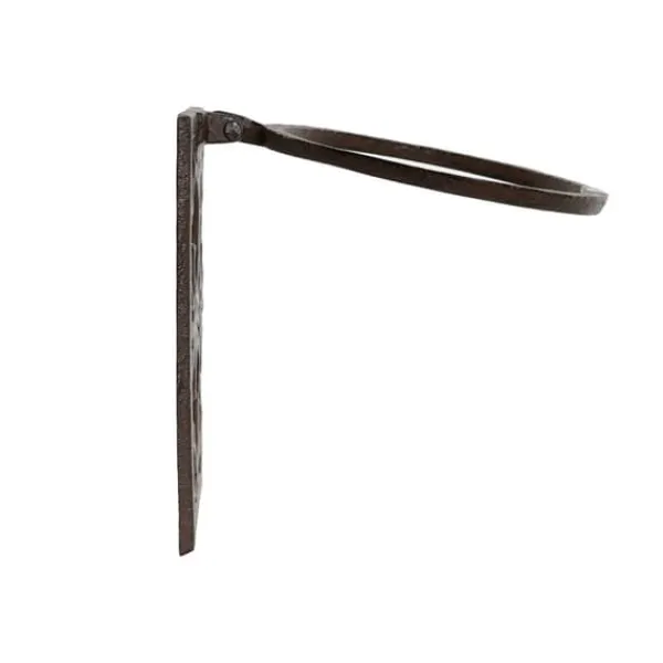 Krukker & Plantebeholdere^Wall Support for Hanging Flower Pots Home ESPRIT Dark brown Iron 18 x 17,5 x 18 cm