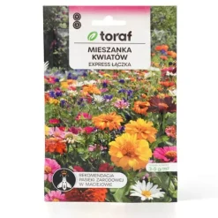 Discount Wildflower Seed Mix - hurtigtvoksende blomsterbed i bløde pastelfarver Frø