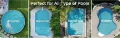 Pool- & Spatilbehør^WYBOT C1 Batteridrevet robotpoolrenser - 150 min. driftstid - 2642GPH sugning - Bluetooth/app-styring - til pools op til 150 m²