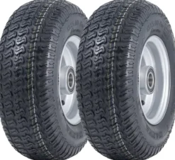 Havemaskiner^13x5.00-6 Dæk og fælge til græsplæneklipper Wanda P332, 20 mm 6304 lejer (sæt med 2)