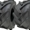 Sale 18x9.50-8 Dæk til industrianlæg med åben midte, spalte, rotovator og fælg - sæt med 2 stk. Havemaskiner