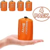 Best 4x Emergency Termal Waterproof Sovepose til udendørs brug Beredskabsplaner