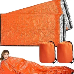 Best 4x Emergency Termal Waterproof Sovepose til udendørs brug Beredskabsplaner