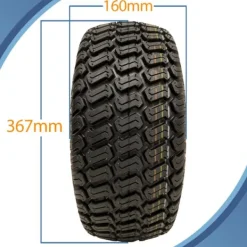 Discount 15x6.00-6 Grass Plæneklipperhjul 4-lags P332-dæk på fælg 25 mm lejer (sæt med 2) Havemaskiner