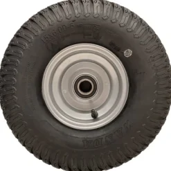 Discount 15x6.00-6 Grass Plæneklipperhjul 4-lags P332-dæk på fælg 25 mm lejer (sæt med 2) Havemaskiner