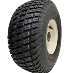 Outlet 15x6.00-6 Grass Plæneklipperhjul Wanda 4ply P332 Dæk monteret på fælg 20mm lejer Havemaskiner