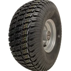 Hot 15x6.00-6 græsdæk på fælg-plæneklipper - vogn-buggy, trailer, 25mm BB Havemaskiner
